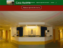 Tablet Screenshot of casa-austria.ro